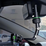 High-Quality 360° Universal Car Rearview Mirror Phone Holder – Mobile Stand