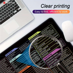 Large 30x80cm Excel Shortcut Keyboard & Mouse Pad – Non-Slip Desk Mat
