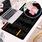Large 30x80cm Excel Shortcut Keyboard & Mouse Pad – Non-Slip Desk Mat