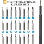 24-in-1 Magnetic Screwdriver Set for Electronics & Device Repair