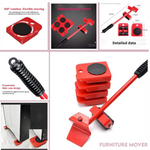 5-in-1 Heavy Furniture Moving Tool Set
