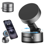 Magnetic Wireless Phone Holder with Foldable Suction Mount