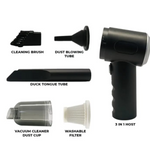 3-in-1 Portable Handheld Vacuum Cleaner, Duster & Air Blower