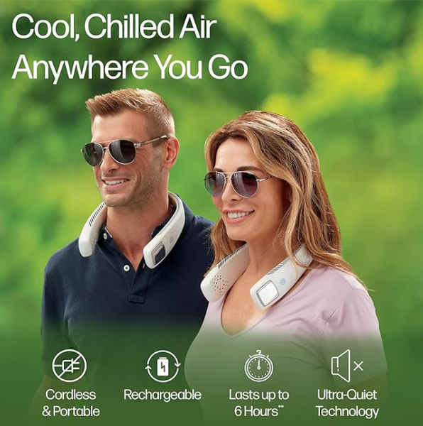 Arctic Air Freedom Wearable Neck Fan & Air Purifier