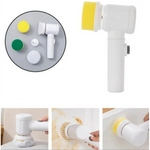 5-in-1 Rechargeable Electric Cleaning Brush with 360° Rotation