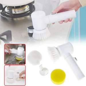 5-in-1 Rechargeable Electric Cleaning Brush with 360° Rotation