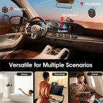 Foldable Magnetic Car Phone Holder with 360° Rotation