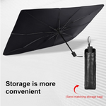 Foldable Car Sunshade with UV Protection and Heat Blocker