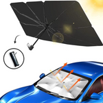 Foldable Car Sunshade with UV Protection and Heat Blocker